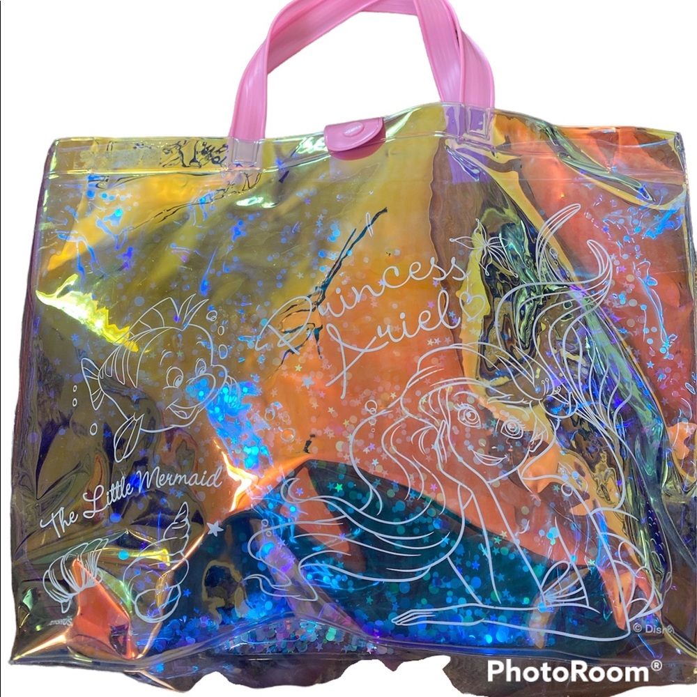 Vinyl little Mermaid bag or tote